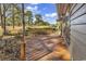 Wooden deck with golf course view at 248 Cottonwood Ln., Conway, SC 29526