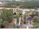 Aerial view showcasing home's location in a wooded neighborhood at 291 Frances Parker Rd., Georgetown, SC 29440