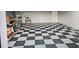 Garage with checkered floor and plenty of space at 4551 Day Lily Run St., Myrtle Beach, SC 29579