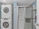Convenient laundry room with stackable washer and dryer at 6001- Mh182 S Kings Hwy., Myrtle Beach, SC 29575