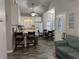 Open floor plan with kitchen, living room and dining area at 6001-1886 S Kings Hwy., Myrtle Beach, SC 29575