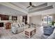 Open living room with kitchen and dining area view at 1509 Seabrook Plantation Way, North Myrtle Beach, SC 29582