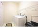 Laundry room with washer, dryer, and shelving at 4530 Lighthouse Dr. # 31-C, Little River, SC 29566