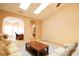 Open living space with vaulted ceiling, leading to other rooms at 4530 Lighthouse Dr. # 31-C, Little River, SC 29566