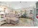 Spacious living room with sectional sofa, large TV, and decorative accents at 5037 Sassari St., Myrtle Beach, SC 29579