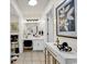 Elegant bathroom with a vanity and a large mirror at 512 N Myrtle Dr., Surfside Beach, SC 29575