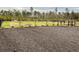 Dog park with gravel surface, fenced area, and landscaping at 636 Woodside Dr., Conway, SC 29526