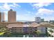 Aerial view of building shows unit location near the ocean at 9501 Shore Dr. # D-235, Myrtle Beach, SC 29572