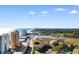 Aerial view highlighting condo location near waterway and golf course at 9501 Shore Dr. # D-235, Myrtle Beach, SC 29572