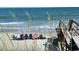 Relaxing beach view with lounge chairs and umbrellas at Tbd Mud Minnow Dr., Pawleys Island, SC 29585