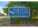 Pawleys Island Community sign, welcoming visitors to the oldest seaside resort in America at Tbd Mud Minnow Dr., Pawleys Island, SC 29585