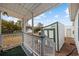 Backyard with shed and brick patio area at 130 Tomoka Trail, Longs, SC 29568
