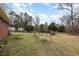 Spacious backyard with swings and plenty of play space at 1919 Kenneth St., Conway, SC 29526