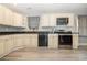 Kitchen with stainless steel appliances and white cabinets at 1919 Kenneth St., Conway, SC 29526