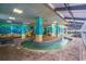 Fun indoor pool with a whimsical underwater theme at 2401 S Ocean Blvd. # 1252, Myrtle Beach, SC 29577