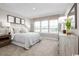 Spacious bedroom with large windows and neutral decor at 285 Bent Green Ct. # 76D, Murrells Inlet, SC 29576