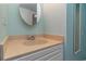 Bathroom with vanity and small sink at 5907 South Kings Hwy. # 308, Myrtle Beach, SC 29575