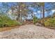 Small cottage with gravel parking and a fenced yard at 6011 Dick Pond Rd., Myrtle Beach, SC 29588