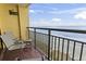 Balcony with stunning ocean and beach views at 6900 Ocean Blvd. N # 1443, Myrtle Beach, SC 29572