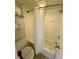 Bathroom with toilet and shower/tub combo at 1105 S Ocean Blvd. # 334, Myrtle Beach, SC 29577