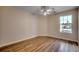 Spacious bedroom with large window and laminate flooring at 1192 River Oaks Dr. # 28-B, Myrtle Beach, SC 29579