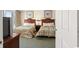 Bedroom with two double beds, offering comfortable accommodations at 2501 S Ocean Blvd. # 1111, Myrtle Beach, SC 29577