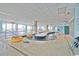 Indoor pool area with lazy river and ample space at 2501 S Ocean Blvd. # 1111, Myrtle Beach, SC 29577