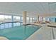 Relaxing indoor pool and hot tub area at 2501 S Ocean Blvd. # 1111, Myrtle Beach, SC 29577