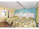 Bedroom with two twin beds and an ensuite closet at 6804 N Ocean Blvd. # 1147, Myrtle Beach, SC 29572
