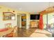 Bright living room with a dining area and kitchen peek at 6804 N Ocean Blvd. # 1147, Myrtle Beach, SC 29572