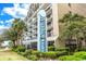 Building exterior showcasing the name of the property, Strange Shores at 201 77Th Ave. N # 923, Myrtle Beach, SC 29572