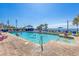 Refreshing pool with ocean views and plenty of room for swimming at 201 77Th Ave. N # 923, Myrtle Beach, SC 29572