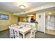 Dining area with kitchen pass-through and access to bathroom at 2301 S Ocean Blvd. # Ph22, Myrtle Beach, SC 29577
