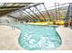 Relaxing indoor pool area with plenty of space at 2301 S Ocean Blvd. # Ph22, Myrtle Beach, SC 29577