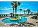 Lazy river style pool with ocean views at 2301 S Ocean Blvd. # Ph22, Myrtle Beach, SC 29577
