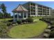 Community gazebo with manicured landscaping at 249 Venice Way # 3105, Myrtle Beach, SC 29577