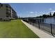Waterfront view with walkway and boat docks at 249 Venice Way # 3105, Myrtle Beach, SC 29577