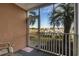 Screened balcony with access from living area; water views at 4633 Lightkeepers Way # 5-C, Little River, SC 29566