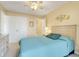 Guest bedroom with double bed and closet at 4633 Lightkeepers Way # 5-C, Little River, SC 29566