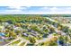 Aerial view of house and surrounding neighborhood at 480 Cordgrass Ln., Little River, SC 29566