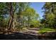Paved pathway winds through a lush, tree-lined landscape at 598 Blue Stem Dr. # 52D, Pawleys Island, SC 29585