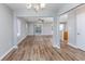 Spacious dining room with wood flooring and chandelier at 1108 Patricia Ct., Conway, SC 29526