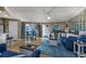 Bright living room with comfy seating and balcony access at 300 Shorehaven Dr. # I-2, North Myrtle Beach, SC 29582