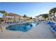 Inviting community pool with lounge chairs at 300 Shorehaven Dr. # I-2, North Myrtle Beach, SC 29582