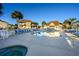 Community pool and hot tub area at 300 Shorehaven Dr. # I-2, North Myrtle Beach, SC 29582