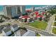 Aerial view of complex near the ocean at 609 Hillside Dr. S # D-17, North Myrtle Beach, SC 29582
