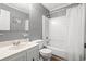Clean bathroom with a tub and shower at 609 Hillside Dr. S # D-17, North Myrtle Beach, SC 29582