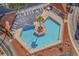 Bird's-eye view of the community pool area at 609 Hillside Dr. S # D-17, North Myrtle Beach, SC 29582