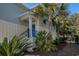 House exterior with blue door and landscaping at 8 Pinnacle Dr., Murrells Inlet, SC 29576