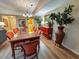 Spacious dining area with seating for eight at 9994 Beach Club Dr. # 103, Myrtle Beach, SC 29572